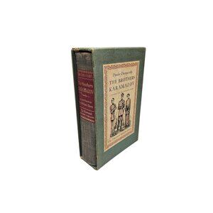 The Brothers Karamazov 1943 w/ Slipcase Dostoyevsky Illustrated Modern Library